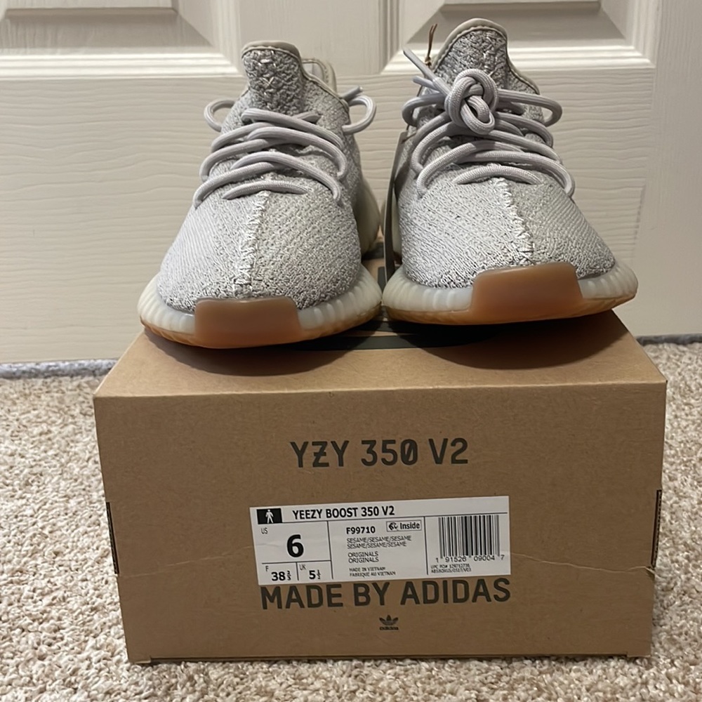 Yeezy Boost 350 Sesame Size 6 - Picture 2 of 6